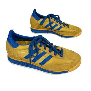 Adidas SL 72 RS Utility Yellow Blue Royal Sneakers